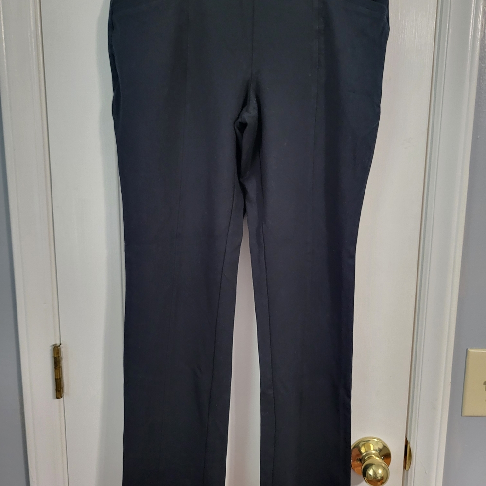 C Black High-Rise Pants